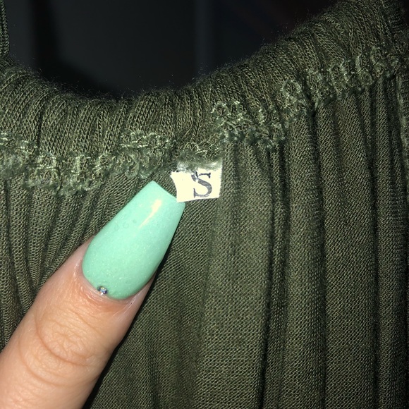 Long thin strap dress - Picture 4 of 4